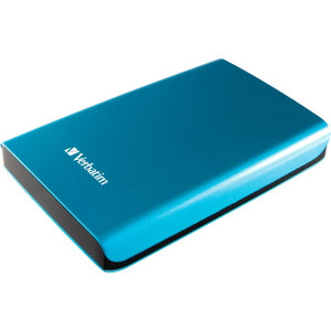 Verbatim 500GB Store 'n' Go Portable Hard Drive, USB 3.0 - Blue - 97657