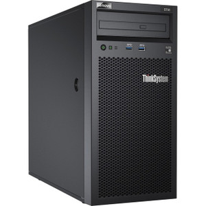 Lenovo ThinkSystem ST50 7Y48A028NA 4U Tower Server - 1 x Xeon E-2144G - 8 GB RAM HDD SSD - Serial - 7Y48A028NA