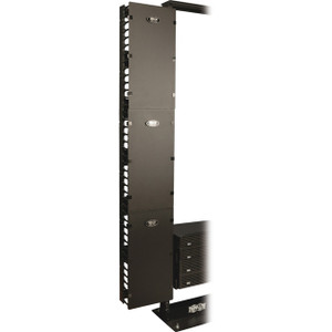 Tripp Lite Open Frame Rack 6ft Vertical Cable Manager 12in Wide - SRCABLEVRT12