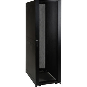 Tripp Lite 42U Rack Enclosure Server Cabinet Knock-Down w/ Doors & Sides - SR42UBKD