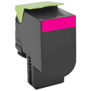 Lexmark Unison 800X3 Toner Cartridge - Magenta - 80C0X30