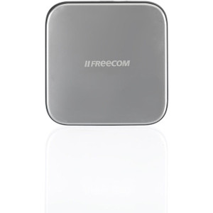 Verbatim Freecom 1TB Mobile Drive Sq Portable Hard Drive, USB 3.0 - Silver - 97806
