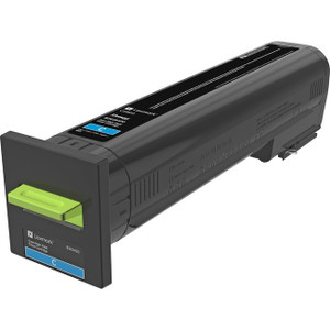 Lexmark - 17K Cyan Toner Cartridge (CX820) - 82K0H20