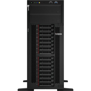 Lenovo ThinkSystem ST550 7X10A0B3NA 4U Tower Server - 1 x Xeon Silver 4210 - 16 GB RAM HDD SSD - 7X10A0B3NA