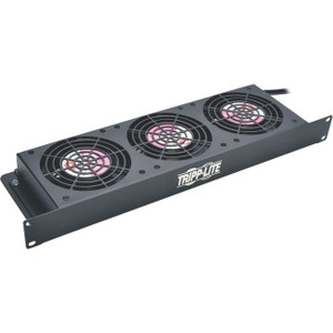 Tripp Lite Rack Enclosure Server Cabinet 1U Cooling Fan Tray 3 120V 210 CFM - SRFAN1U
