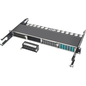 Tripp Lite High Density Cat6A Pass-Through Cassette 12 RJ45 - N484-12RJ