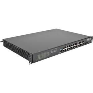 Tripp Lite 24-Port Gigabit Ethernet Switch L2 Managed w/ 12-Outlet PDU 120V - NSS-G24D2