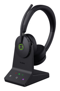 Yealink WH68 Teams Headset Wired & Wireless Head-band Calls/Music USB Type-C Bluetooth Black - 1208655