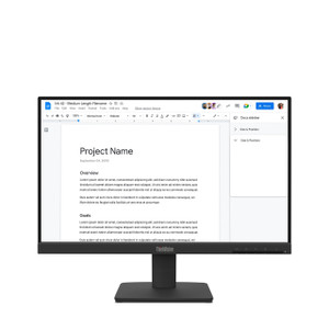 Lenovo ThinkVision S22-4e computer monitor 21.5" 1920 x 1080 pixels Full HD LED Black - 64CBKAR6UZ