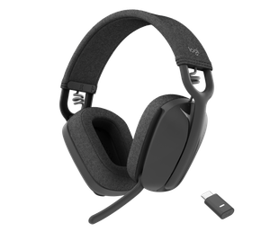 Logitech Zone Vibe 100 Headset Wireless Head-band Calls/Music Bluetooth Graphite - 981-001256