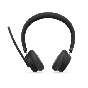 Lenovo 6550 Headset Wireless Head-band Office/Call center USB Type-C Bluetooth Black - 4XD1S19778