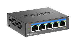 D-Link DMS-105 Unmanaged L2 2.5G Ethernet (100/1000/2500) Black