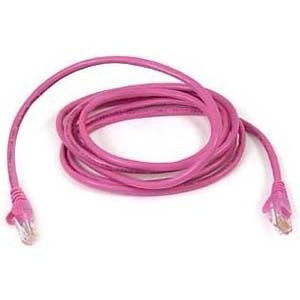 Belkin Cat6 Snagless Patch Cable 3 Ft. Pink networking cable 35.4" (0.9 m) - A3L980-03-PNK-S