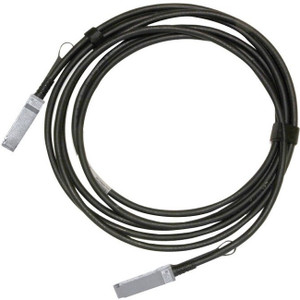 Mellanox Passive Copper Cable, IB EDR, up to 100Gb/s, QSFP28, 0.5m, Black, 30AWG - MCP1600-E00AE30