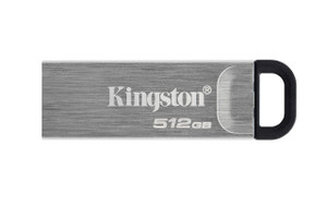 Kingston Technology DataTraveler Kyson USB flash drive 512 GB USB Type-A 3.2 Gen 1 (3.1 Gen 1) Silver - DTKN/512GB
