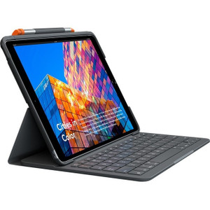 Logitech Slim Folio Keyboard/Cover Case (Folio) Apple, iPad Air (3rd Generation) Tablet - 920-009482