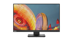 Lenovo ThinkVision E24q-20 LED display 23.8" 2560 x 1440 pixels Quad HD Black - 62CFGAR1US