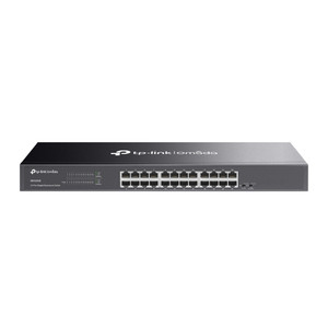 TP-Link Omada DS1024G network switch Unmanaged Gigabit Ethernet (10/100/1000) 1U Black