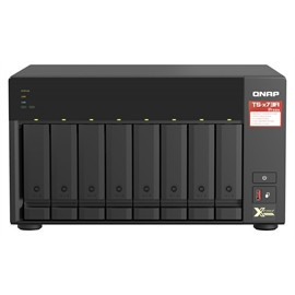 QNAP Network Attached Storage TS-873A-8G-US 8bay AMD Ryzen V1000 series V1500B 2.2GHz 8GB RAM