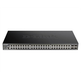 D-Link Networking DGS-1250-52X-6KV 52-Port Gigabit Switch including 4 10G SFP+ Ports