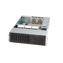 Supermicro Case CSE-835TQC-R1K03B 1000W 3U 8x3.5" Hot-swap SAS3/SATA3 Bays Fan Black
