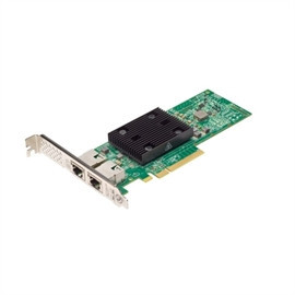 Broadcom Network BCM957416A4160C P210TP Dual Port Ethernet PCI Express Network Interface Card Brown Box