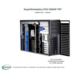Supermicro System SYS-7049GP-TRT 4U Xeon LGA3647 Max.2TB 8x3.5 inch Hot-Swap SATA Brown Box