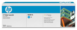 CB381A - HP 824A Toner Cartridge (Cyan) for Color LaserJet CP6015/CM6040 Series Printer