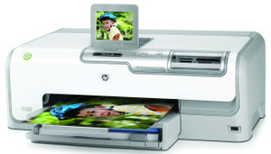 CC975B - HP PhotoSmart D7260 Color InkJet Printer 34-ppm 100-Sheets 1200dpi x 1200dpi (Black) 4800dpi