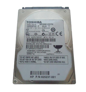 625237-001 - HP 500GB 7200RPM SATA 3GB/s 2.5-inch Hard Drive