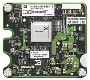 Part No: 592045-001 - HP BLC Brocade 804 8GB FCI-Express Dual Port Fibre Channel Host Bus Adapter (HBA)