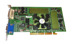 Part No: 225339-B21 - HP Nvidia Quadro2 PRO 4x AGP 64MB DDR SDRAM Memory DVI VGA Video Graphics Card