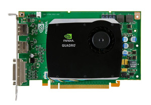 Part No: FY945AA - HP Nvidia Quadro FX580 PCI-Express x16 512MB GDDR3 1xDVI-I 2xDP Video Graphics Card
