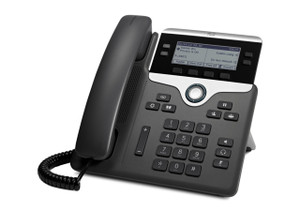 Cisco 7841 IP phone Black, Silver 4 lines LCD - CP-7841-K9=