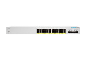 Cisco CBS220-24FP-4X Managed L2 Gigabit Ethernet (10/100/1000) Power over Ethernet (PoE) White - CBS220-24FP-4X-NA