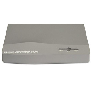 J3263-60001 - HP JetDirect 300X External Print Server 1 x Parallel 10/100 Ethernet RJ-45 Interface Connector