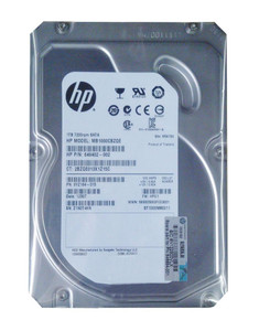 Part No: MB1000CBZQE - HP 1TB 7200RPM SATA 3GB/s Hot-Pluggable NCQ MidLine 3.5-inch Hard Drive