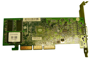Part No: 319627-001 - HP Nvidia Quadro-4 200NVS 64MB AGP ATX Dual Monitor Video Card