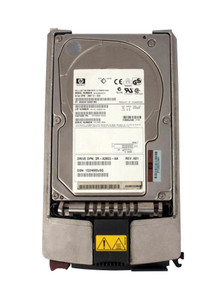 Part No: 3R-A3833-AA - HP 36.4GB 10000RPM Ultra-320 SCSI Hot-Pluggable LVD 80-Pin 3.5-inch Hard Drive