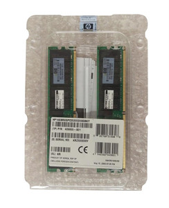 Part No: 408855-B21 - HP 16GB (2x8GB) 667Mhz PC2-5300 Cl5 ECC Registered Dual Rank DDR2 SDRAM Dimm 240-Pin Memory Kit for Proliant Server Bl260c G5 B