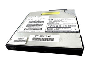 Part No: 168003-9D5 - HP 8X SlimLine Multibay Internal IDE DVD-ROM Optical Drive for Evo and Armada Notebooks