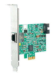 Part No: FS215AA-02 - HP Broadcom NetXtreme Gigabit Ethernet Plus NIC PCI Express x1 1 x RJ-45 10/100/1000Base-T Internal