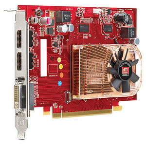 Part No: VN566AT - HP ATI Radeon HD 4650 PCI-Express x16 1GB Dual Port Video Graphics Card