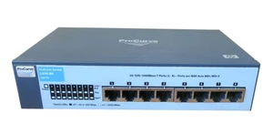 Part No: J9077-61102 - HP ProCurve 1400-8G Unmanaged Gigabit Ethernet Switch 8 x 10/100/1000Base-T LAN