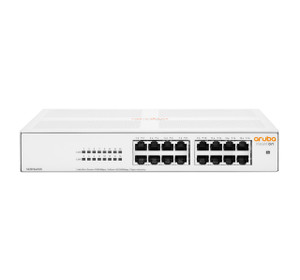 HPE Aruba Networking Aruba Instant On 1430 16G Unmanaged L2 Gigabit Ethernet (10/100/1000) 1U White - R8R47A#ABA