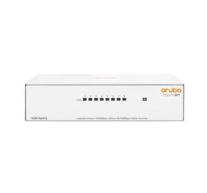 HPE Aruba Networking Aruba Instant On 1430 8G Unmanaged L2 Gigabit Ethernet (10/100/1000) White - R8R45A#ABA