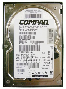 Part No: 127978-001B - HP 9.1GB 10000RPM Ultra-2 SCSI non Hot-Plug LVD 68-Pin 3.5-inch Hard Drive