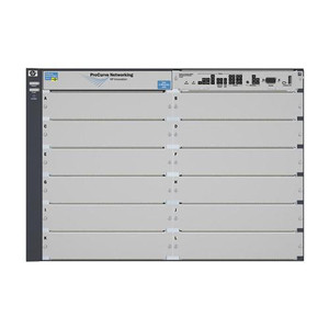 Part No: J8698A - HP ProCurve 5412zl Layer-3 Advanced Managed Intelligent Edge PoE Switch 12-Slot Chassis