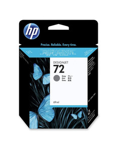 Part No: C9401A - HP #72 69ml Vivera Ink Cartridge (Gray) for DisignJet Printers
