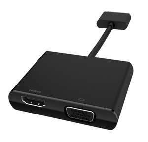 Part No: H3N45AA - HP ElitePad HDMI/VGA Adapter HDMI/VGA for Video Device Tablet Projector 1 x HDMI Female Digital Audio/Video 1 x HD-15 Female VGA